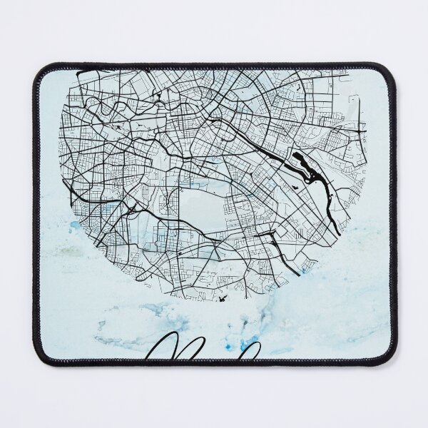 Item preview, Berlin - Germary Alpha Watercolor Map designed and sold by WatercolorMap.