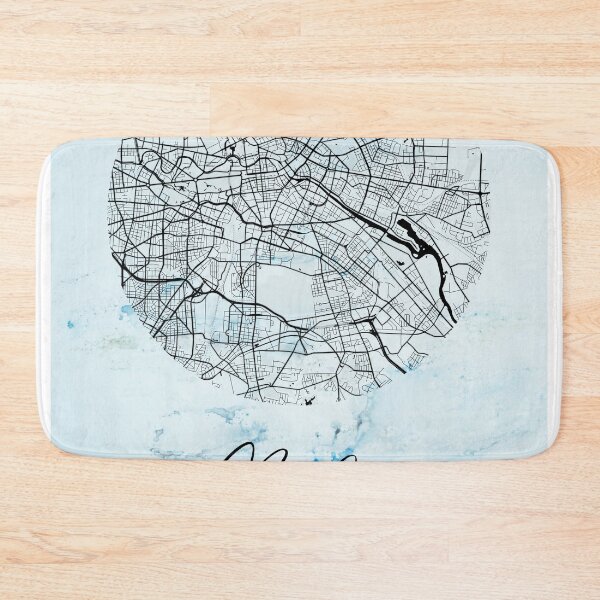 Item preview, Berlin - Germary Alpha Watercolor Map designed and sold by WatercolorMap.