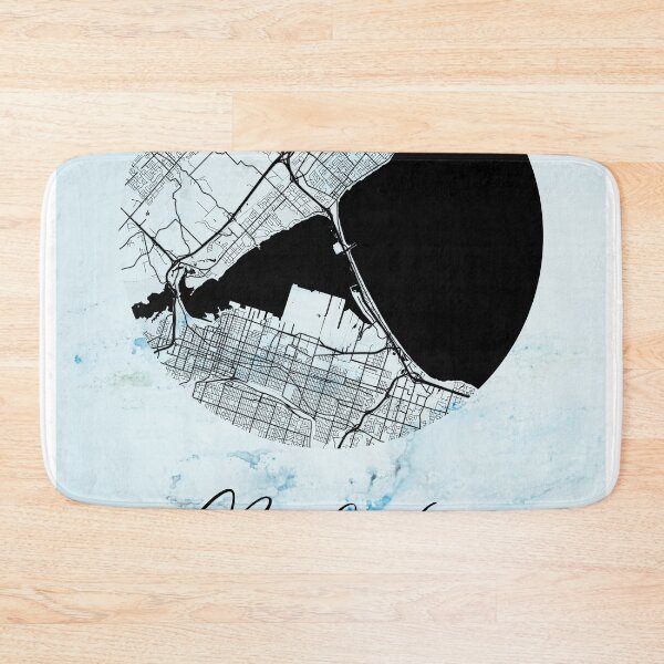 Item preview, Burlington - Canada Alpha Watercolor Map designed and sold by WatercolorMap.