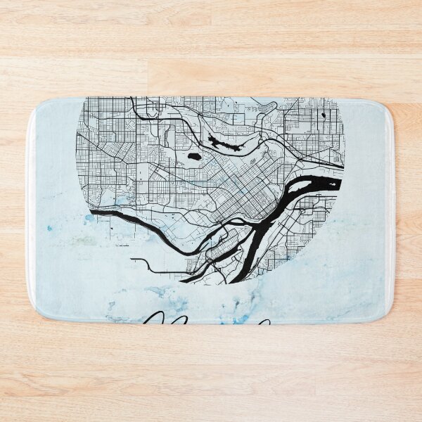 Item preview, Burnaby - Canada Alpha Watercolor Map designed and sold by WatercolorMap.