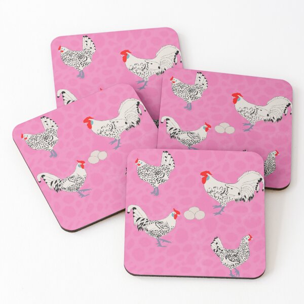 Item preview, Silver Spangled Hamburg Pink designed and sold by Ashley Gagnon.