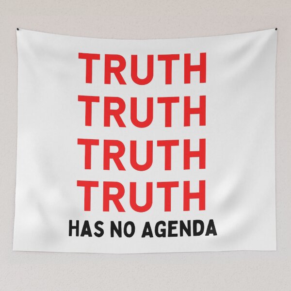 Item preview, Truth Has No Agenda Funny And Motivational Sayings designed and sold by chetan786.