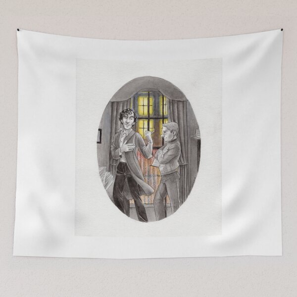 Item preview, Life is Infinitely Stranger" - Sherlock and John - 221B version #  designed and sold by livielightyear.