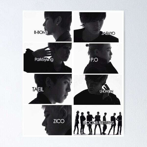 Block B Posters for Sale | Redbubble