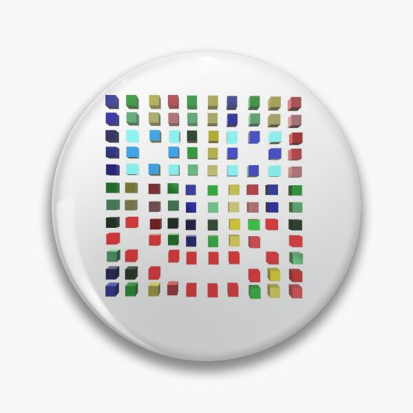 Item preview, square colored smile designed and sold by miaterinka.