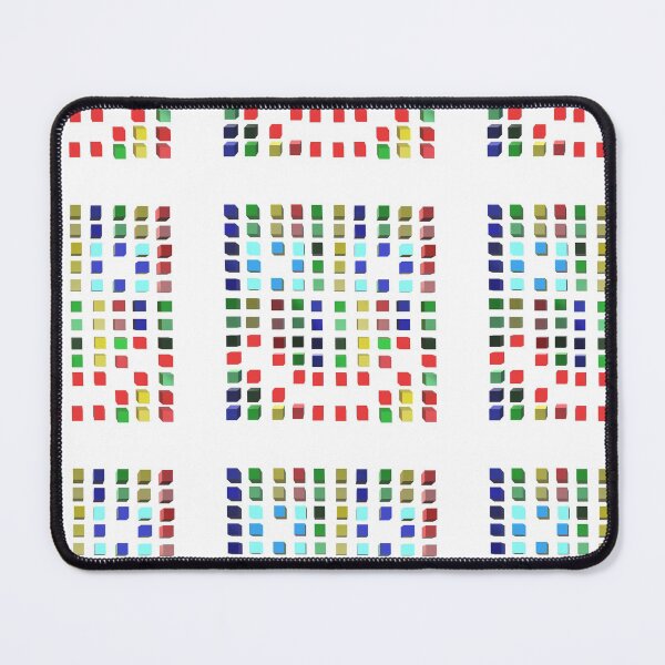 Item preview, square colored smile designed and sold by miaterinka.