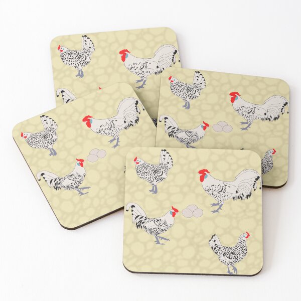 Item preview, Silver Spangled Hamburg Cream designed and sold by Ashley Gagnon.