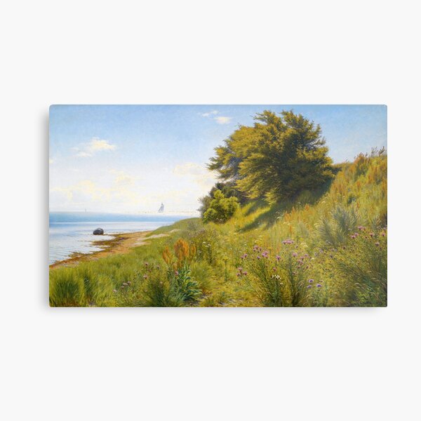 Summer day by the sea Metal Print