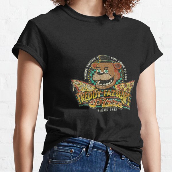 Five Nights At Freddy's Disintegrating Freddy Fazbear Boy's Black T-shirt :  Target