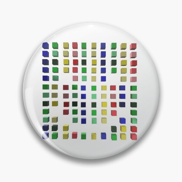 Item preview, square colored smile designed and sold by miaterinka.