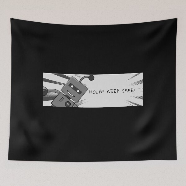 Item preview, HOLA!! KEEP SAFE! designed and sold by ANTPORTRAITS.