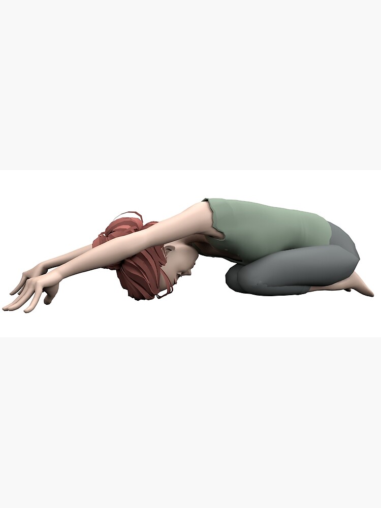 « Yoga posture de l'enfant » par Pidl