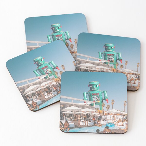 Item preview, Playing robot in pool party designed and sold by ESCAPZ.