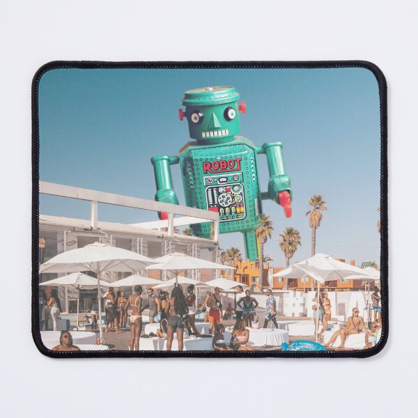 Item preview, Playing robot in pool party designed and sold by ESCAPZ.