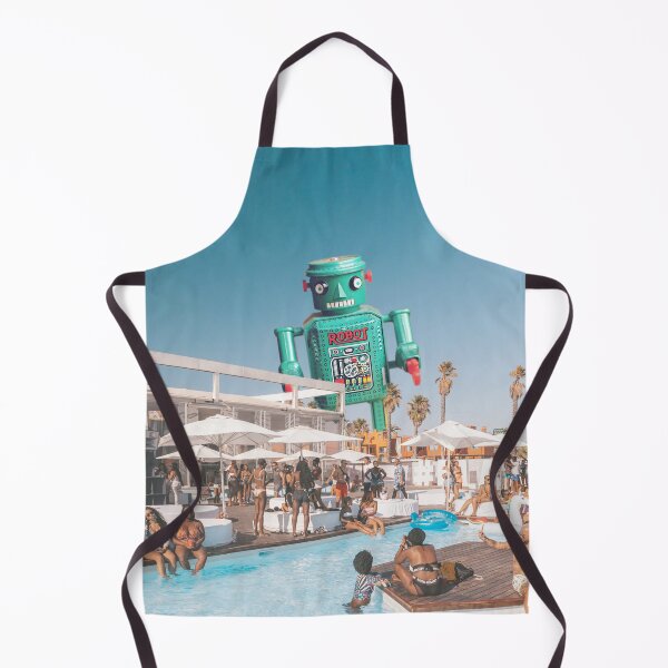 Item preview, Playing robot in pool party designed and sold by ESCAPZ.