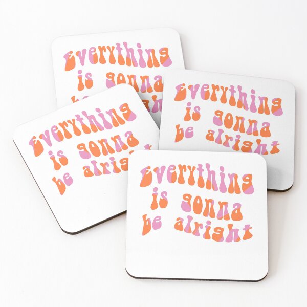 Item preview, Everything is gonna be alright designed and sold by Crazy  Milkshake.