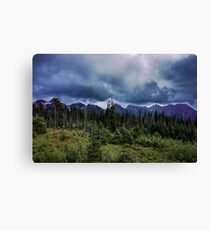 Mountain Range Canvas Print