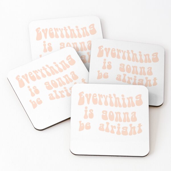 Item preview, Everything is gonna be alright designed and sold by Crazy  Milkshake.