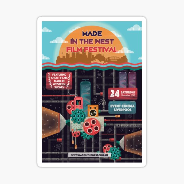 Made in the West 2018 Poster Sticker