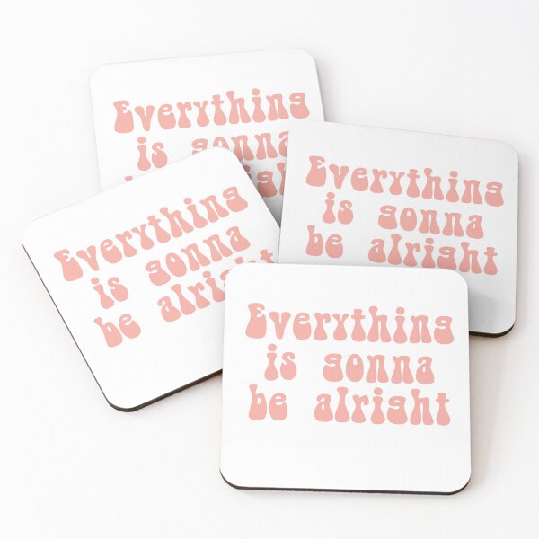 Item preview, Everything is gonna be alright designed and sold by Crazy  Milkshake.