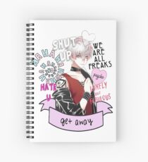 Unknown Collage ver. Spiral Notebook