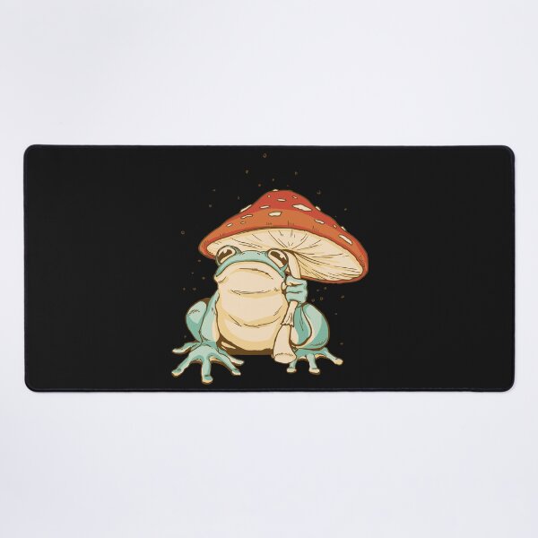 Item preview, Frog with toadstool umbrella designed and sold by DerSenat.