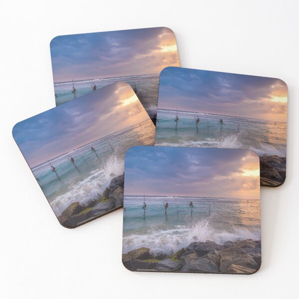 Item preview, Still fishing in the sea landscape  designed and sold by Kanishka Gunathunga.