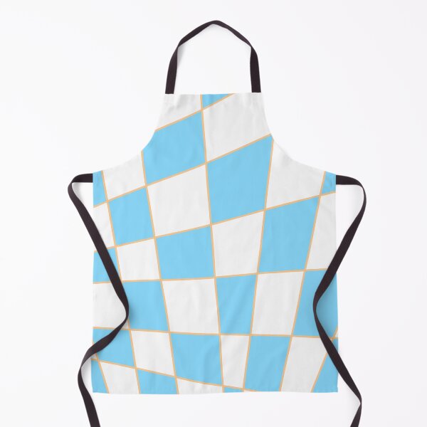 Item preview, Distorted Checkers: Blue and Orange designed and sold by A.X. Bates.