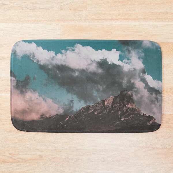 Item preview, Mountains within Clouds - Faded Turquoise  designed and sold by Hassan  Adnan.