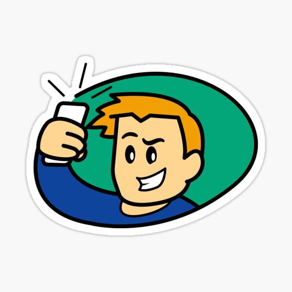 Perfect Character Builderman And Team Gaming Noob Oof Sticker for Sale by  Dakotahedge