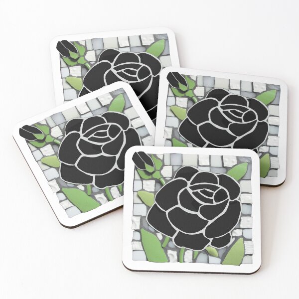 Item preview, The Black Rose – A Halloween Favorite  designed and sold by TheArtBarCafe.