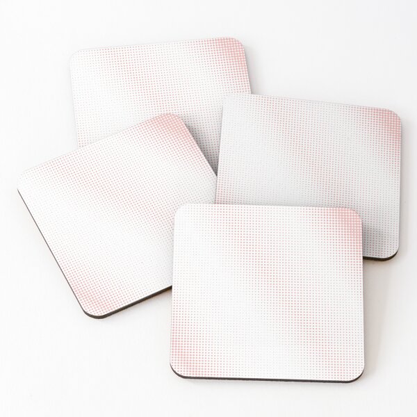 Item preview, One color square mesh pattern in peach designed and sold by Celey-shop.