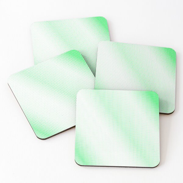 Item preview, One color square mesh pattern in green designed and sold by Celey-shop.