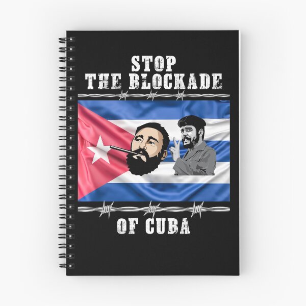 Item preview, Alto al bloqueo de Cuba, socialismo, bandera de Cuba, Cuba designed and sold by ThommyBLN.