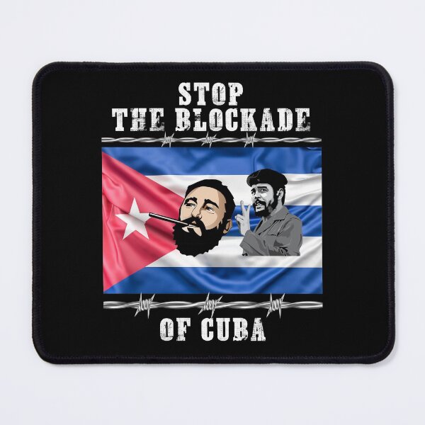 Item preview, Stop the blockade of Cuba, socialism, Cuba flag, Cuba designed and sold by ThommyBLN.