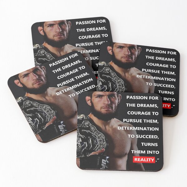 Item preview, /Khabib Nurmagomedov Quote Poster designed and sold by smwhitson.