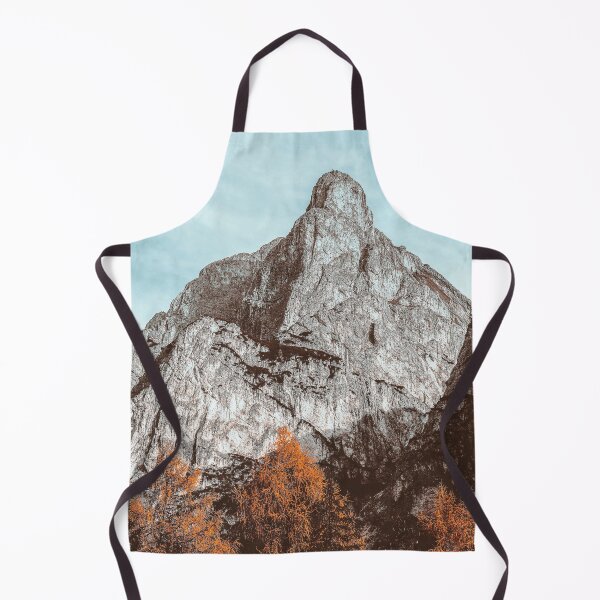 Item preview, Gray Mountain with Brown Autumn Trees designed and sold by Hassan  Adnan.