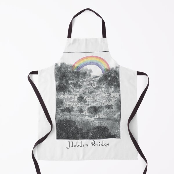 Item preview, Hebden Bridge Poster - monochrome designed and sold by Sarah-Wilde.