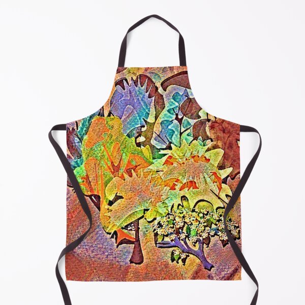 Item preview, psychedelic, autumn, bright autumn, extravagance, extravaganza, rusty, colors on rust designed and sold by Maria Mihailova.