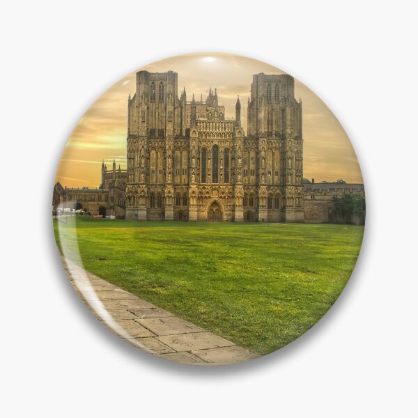 Item preview, Wells Cathedral at Sundown  designed and sold by Alisonchambers2.