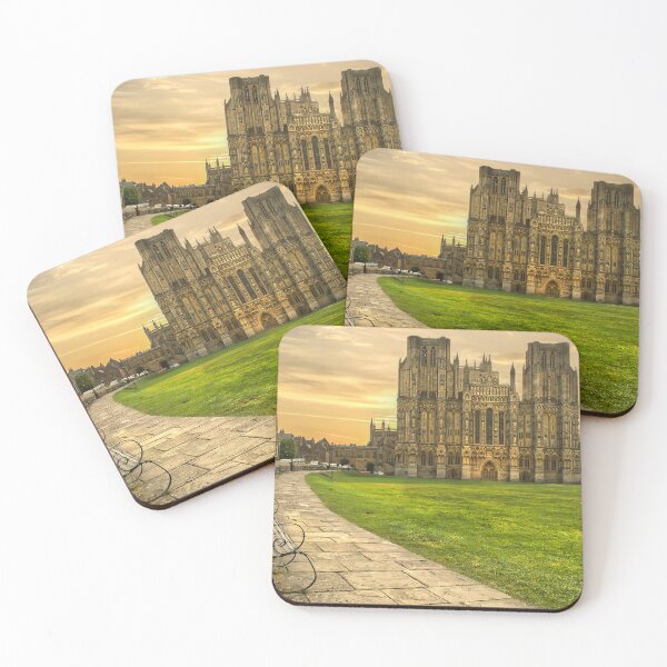 Item preview, Wells Cathedral at Sundown  designed and sold by Alisonchambers2.
