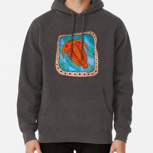 Trilobite Fossil Pullover Hoodie
