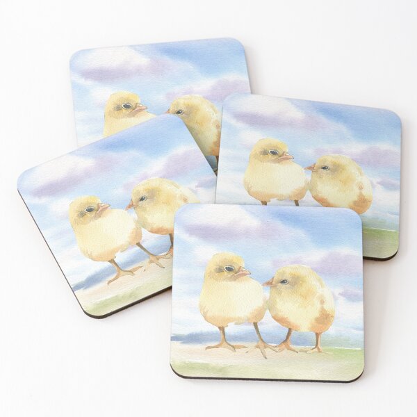 Item preview, Spring Chicks designed and sold by WildAliceArt.
