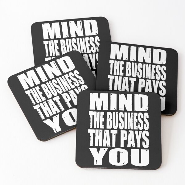 Item preview, Mind the business that pays you retro  designed and sold by HStudioPrints.