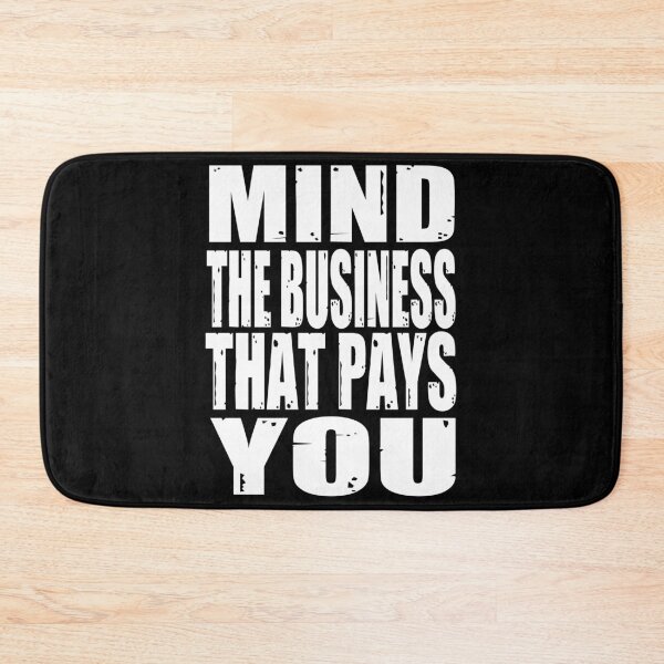 Item preview, Mind the business that pays you retro  designed and sold by HStudioPrints.