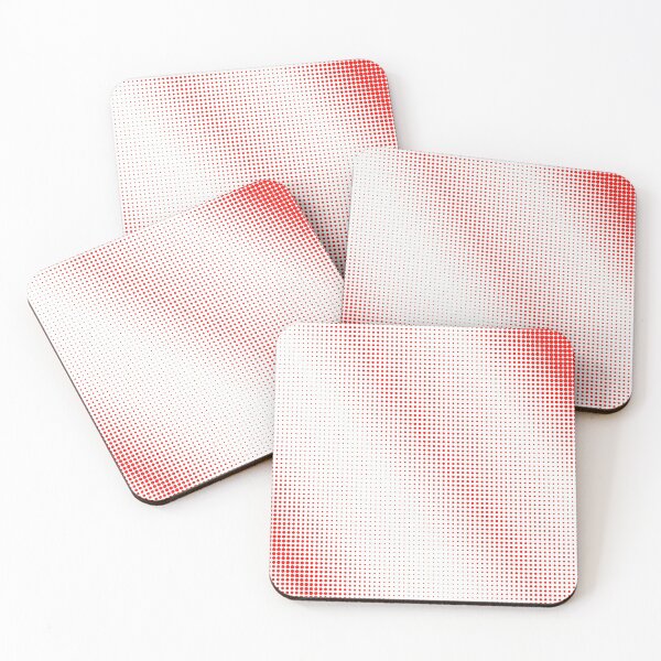 Item preview, One color square mesh pattern in red designed and sold by Celey-shop.