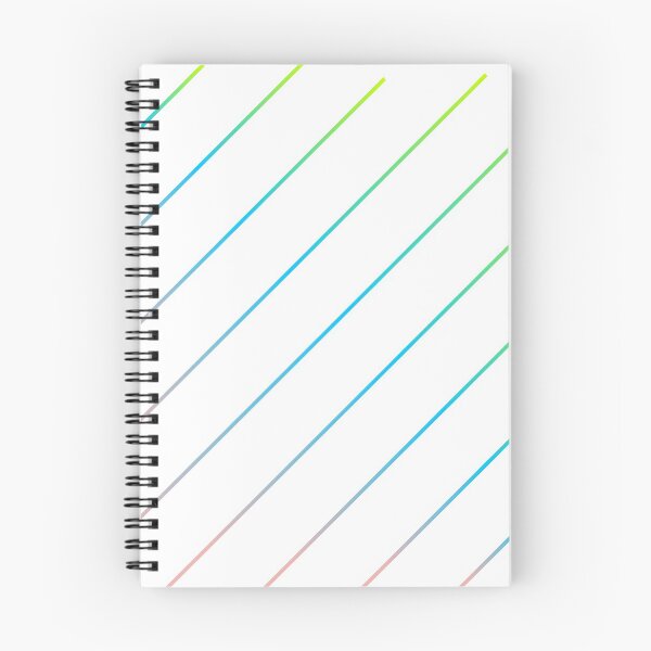 Item preview, Tri-color diagonal lines pattern in pastels with neon designed and sold by Celey-shop.
