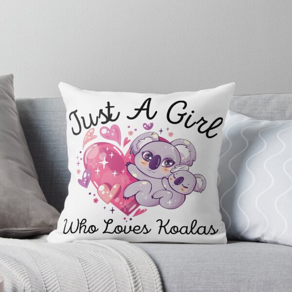Item preview, Just A Girl Who Loves Koalas || Cute Koala designed and sold by teez4dayz.
