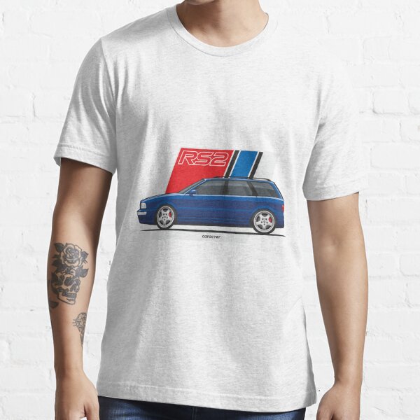 Audi RS2 Avant' Silhouette · Shirtinator Männer T-Shirt