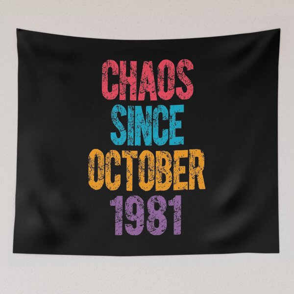 Item preview, October 1981 40th birthday  Born in 1981  designed and sold by Dubbra.